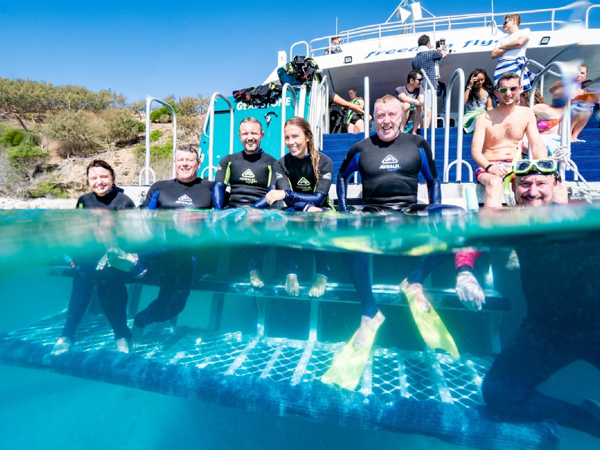 Snorkel Southern Great Barrier Reef with Freedom Fast Cats