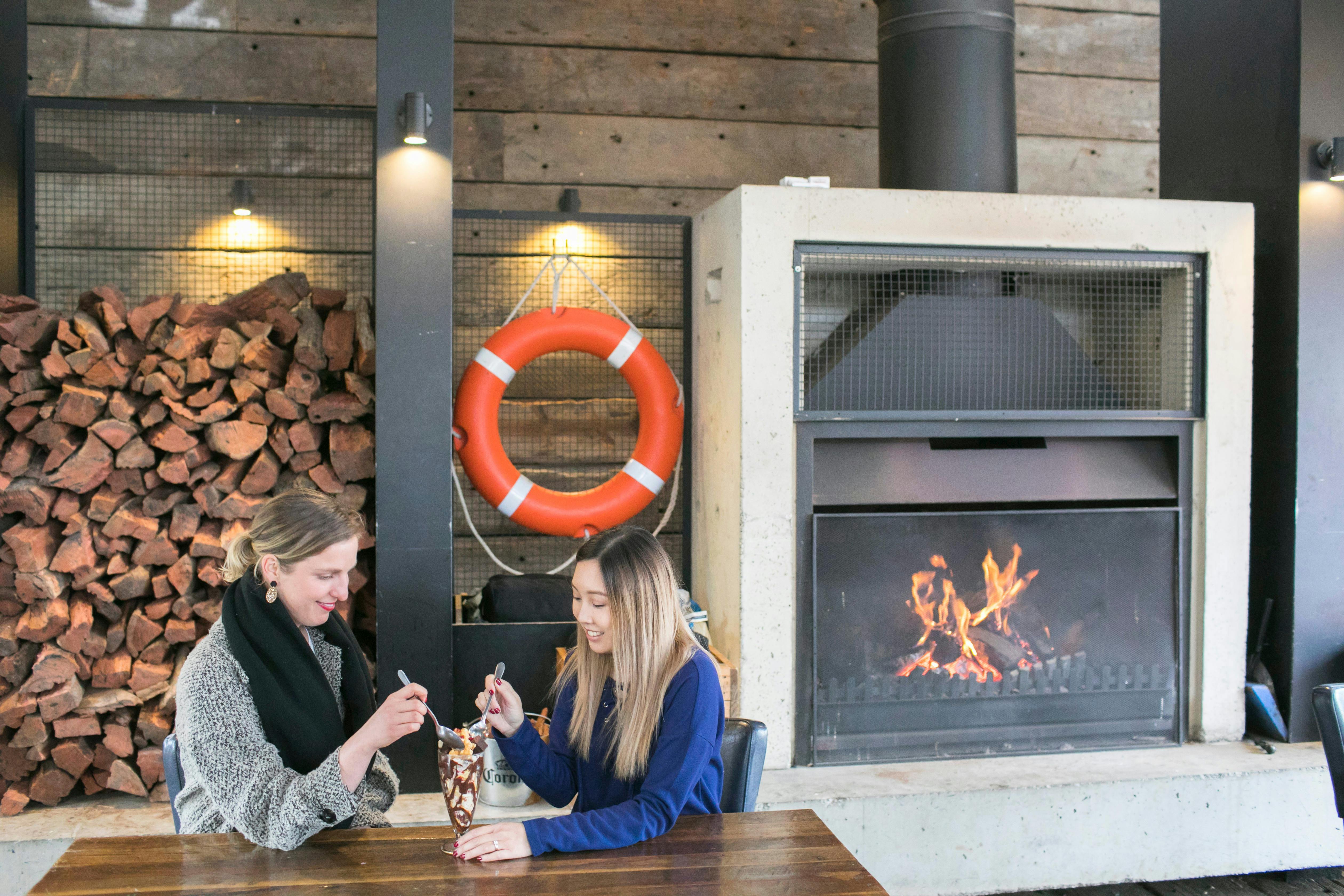 The Boatbuilders Yard in Winter