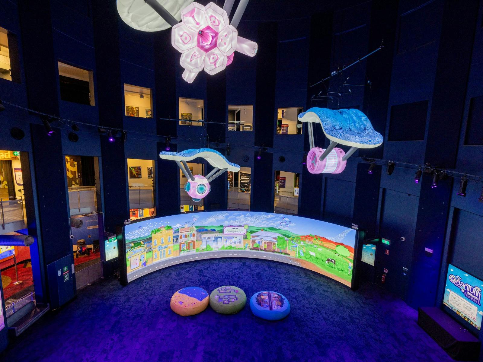 A view of Quantum Tomorrow: Imagined Futures at Questacon