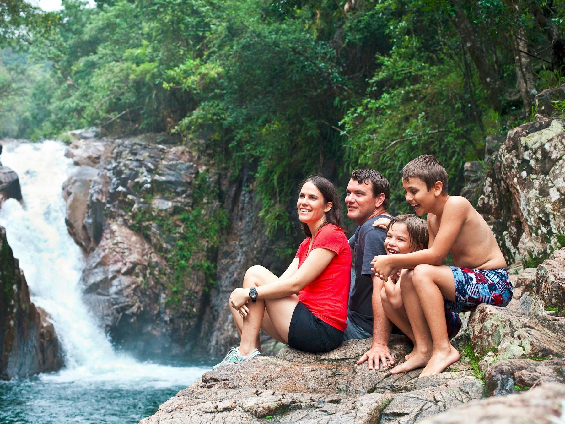 family waterfall finch hatton