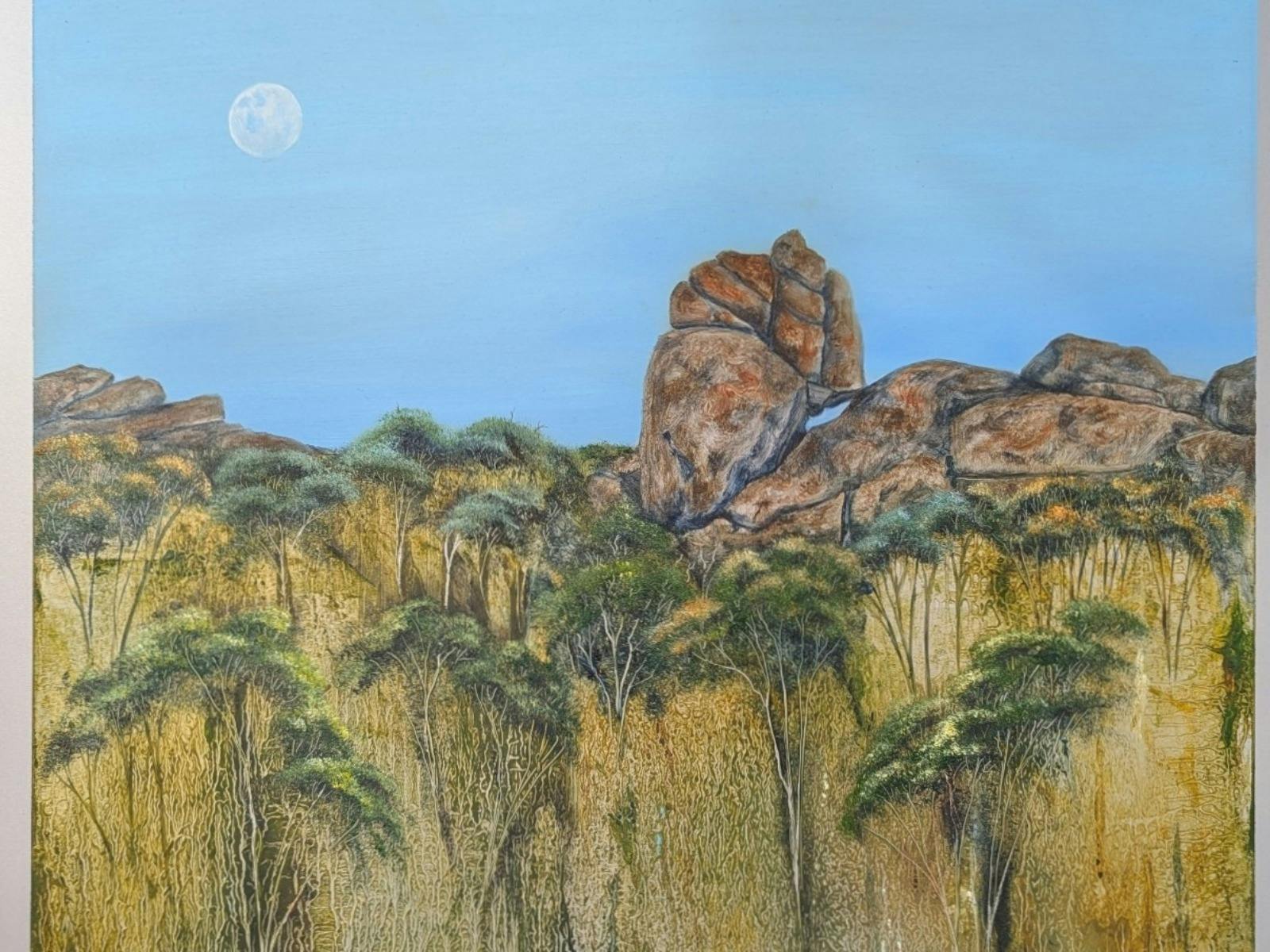 Monadnock and the moon