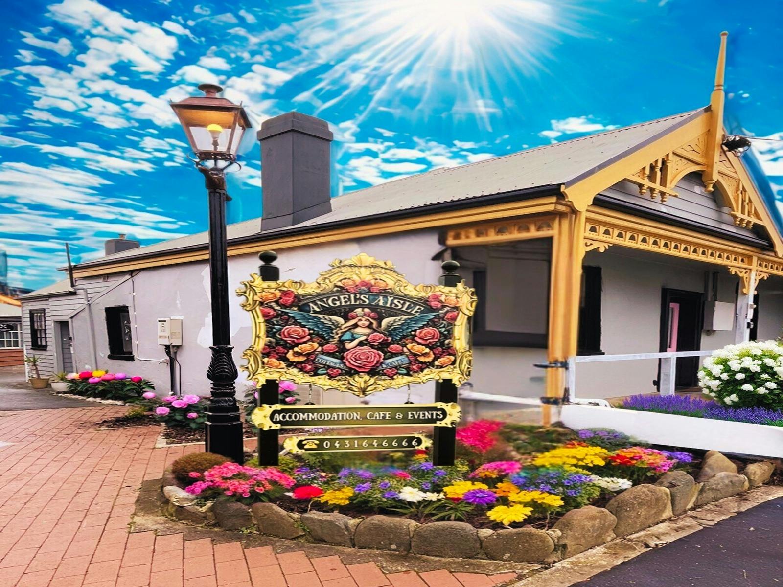 Signage Angel's Aisle