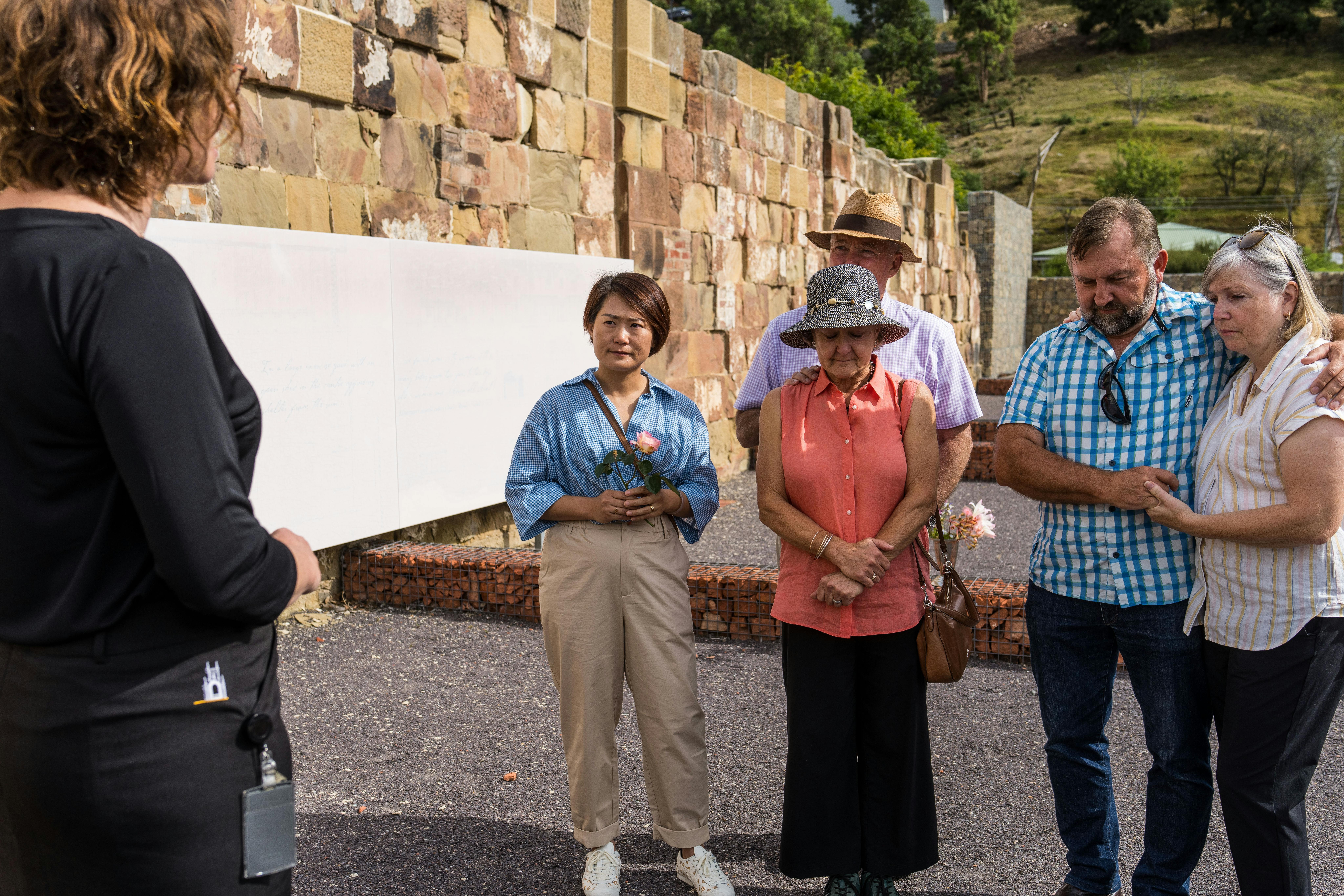 Guestsenjoy the the 45-minute guided Convict Women's tour experience