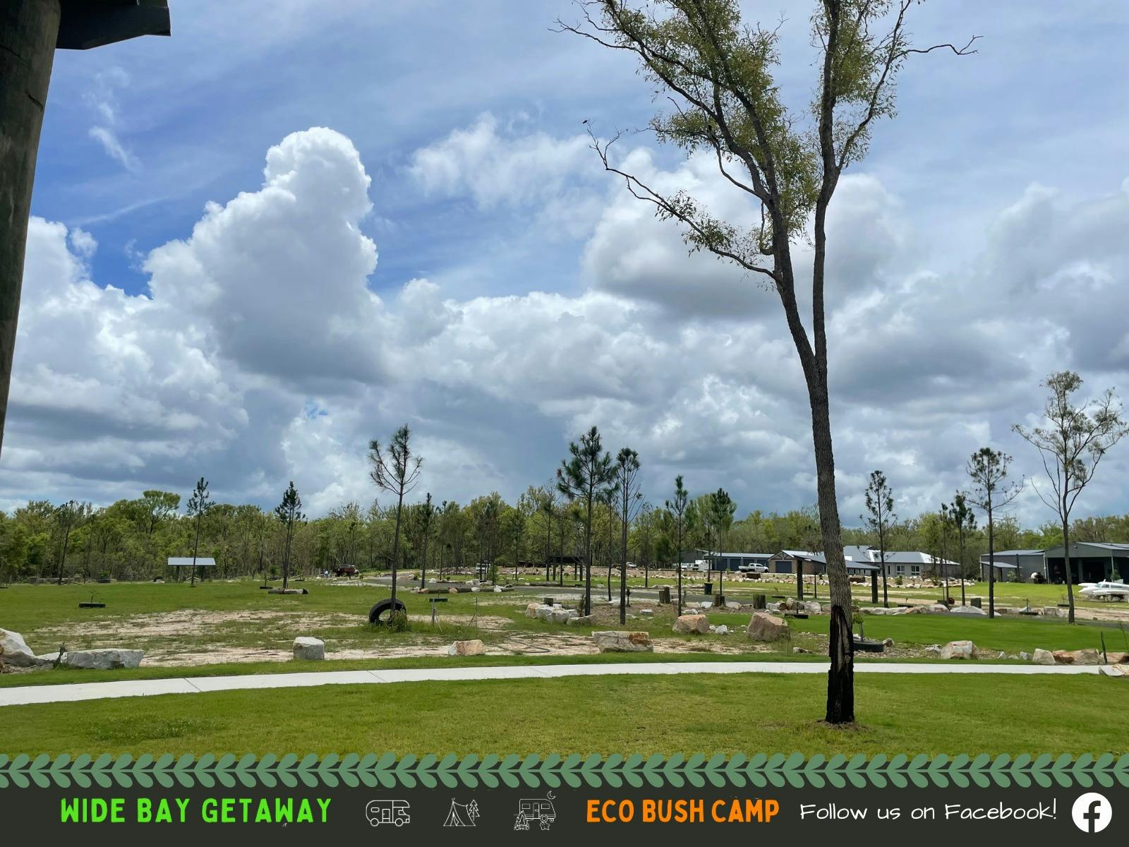 Showing camp ground Showing camp ground