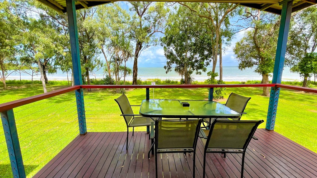 Beachfront Villa View