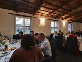 People enjoying long lunch at Katnook Estate