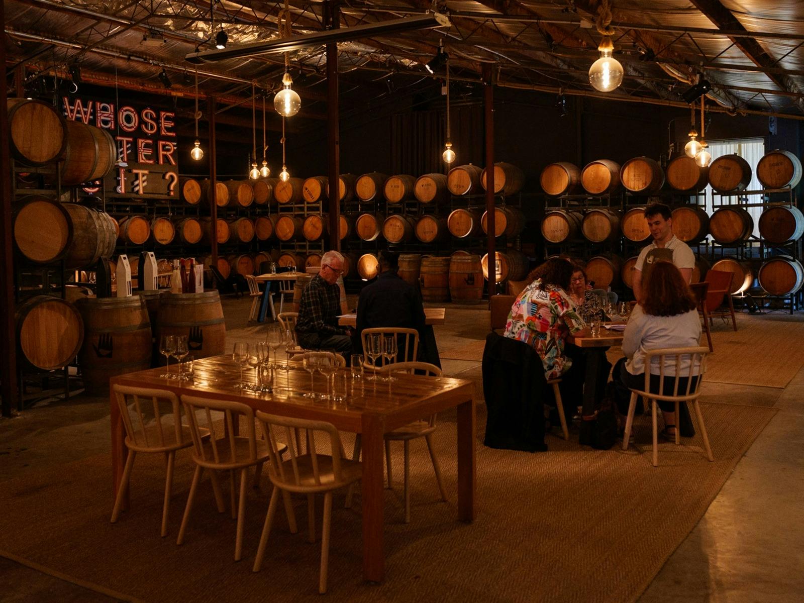 Bird in Hand Winery restaurant