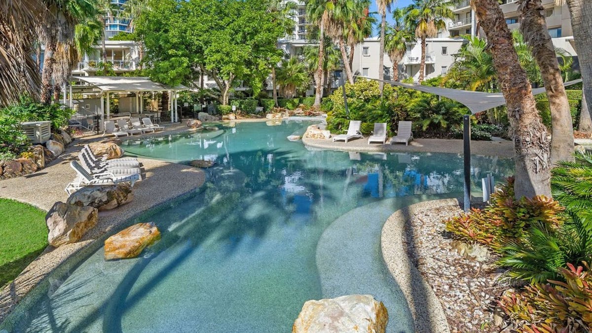 Image of the pool area
