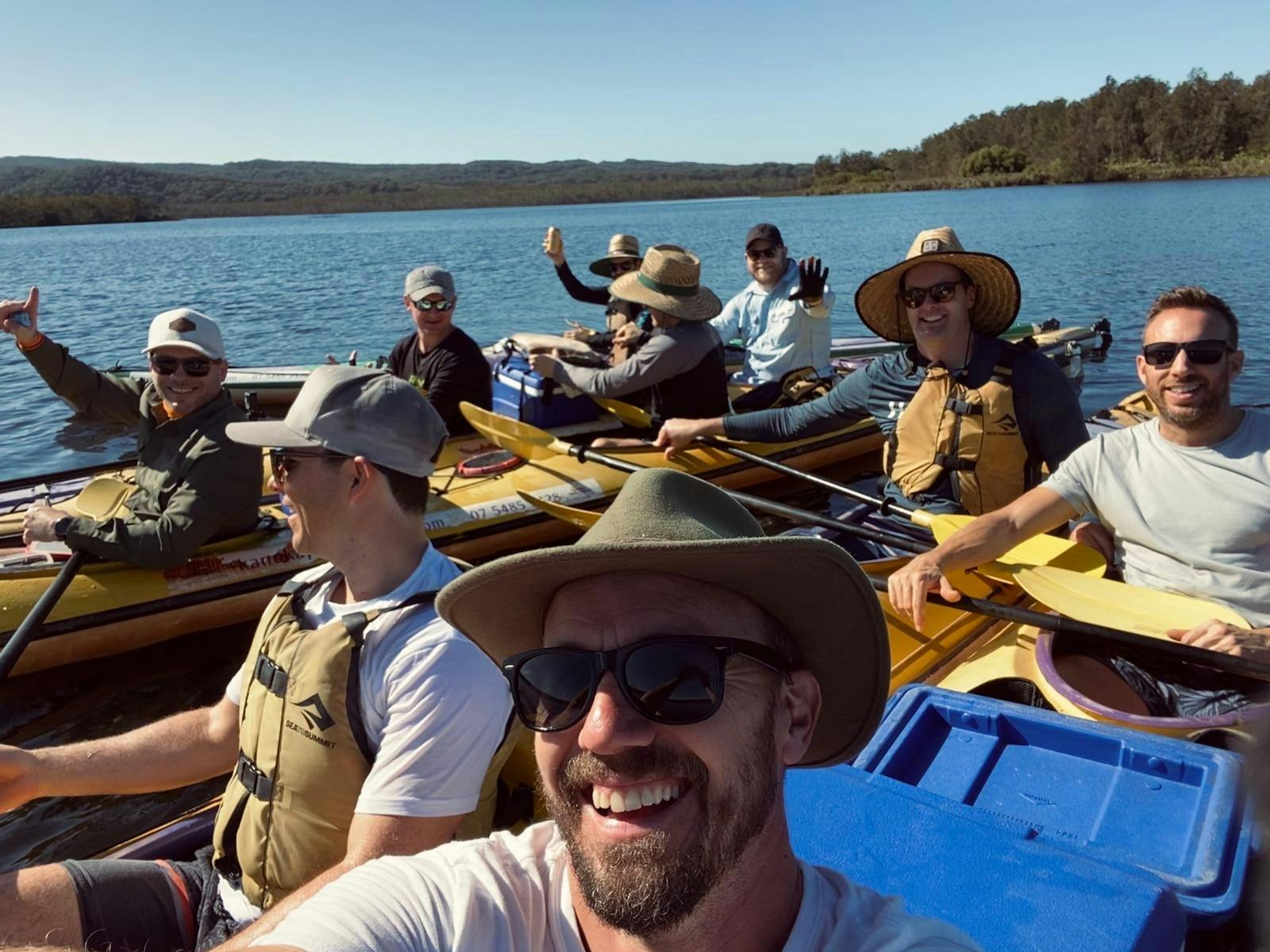 social kayak tours