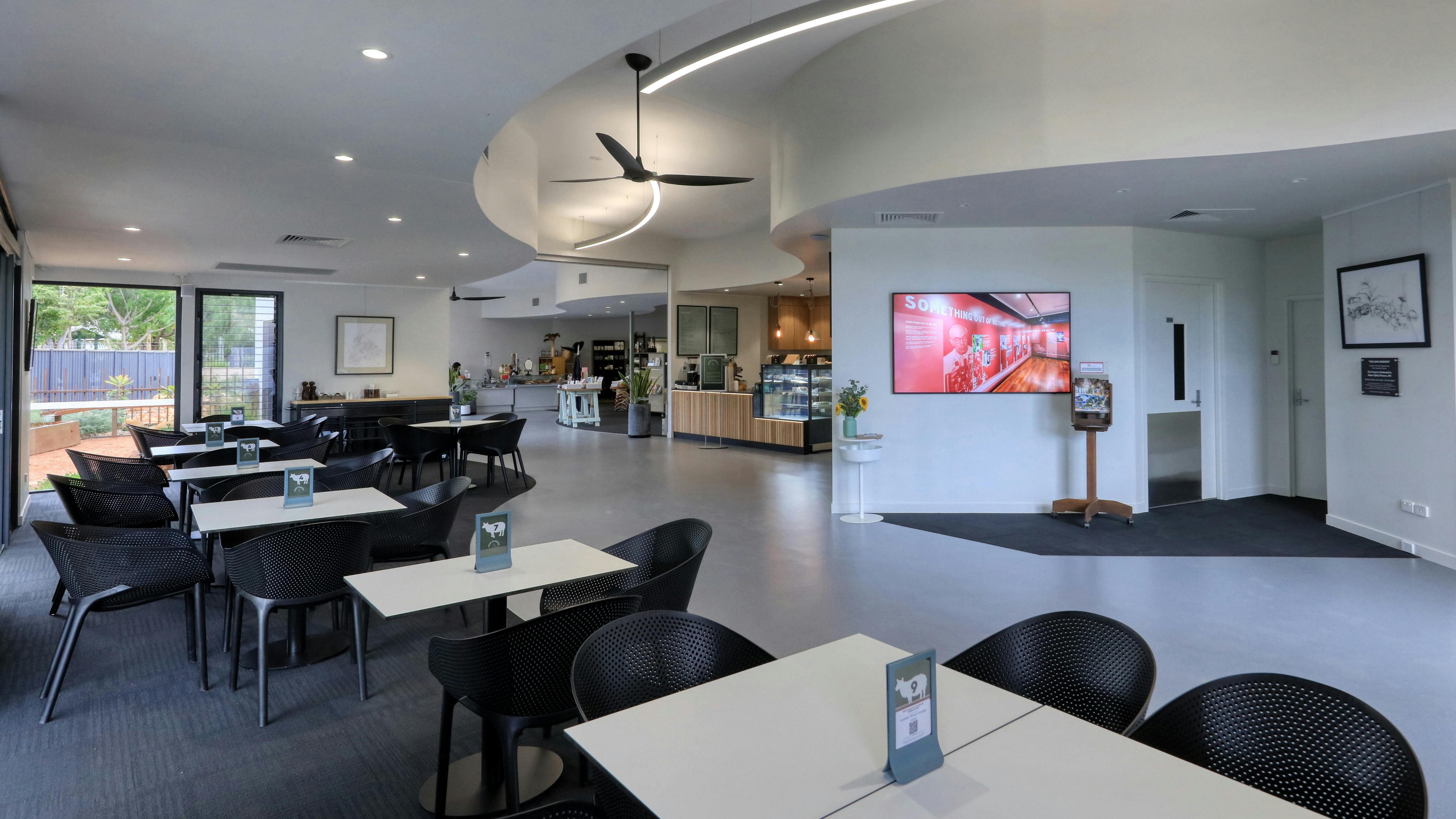 Air-Conditioned Comfort at the AWHC Cafe