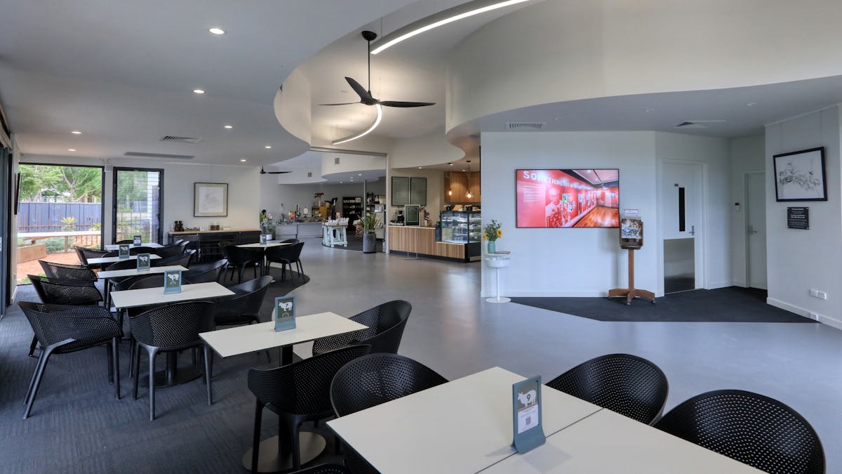Air-Conditioned Comfort at the AWHC Cafe