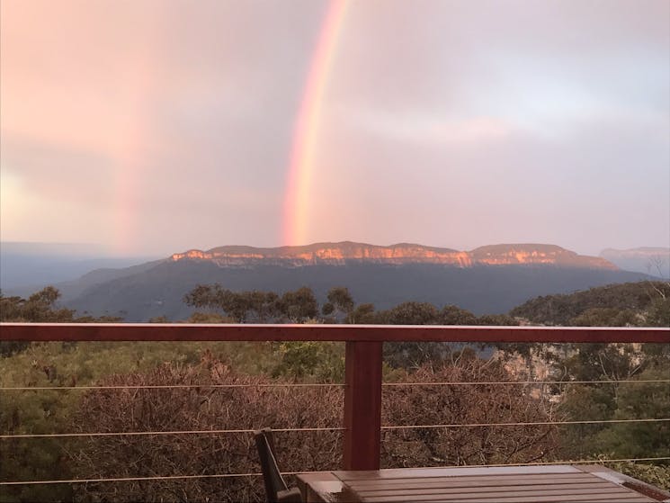 Rainbow in Jamison Valley
