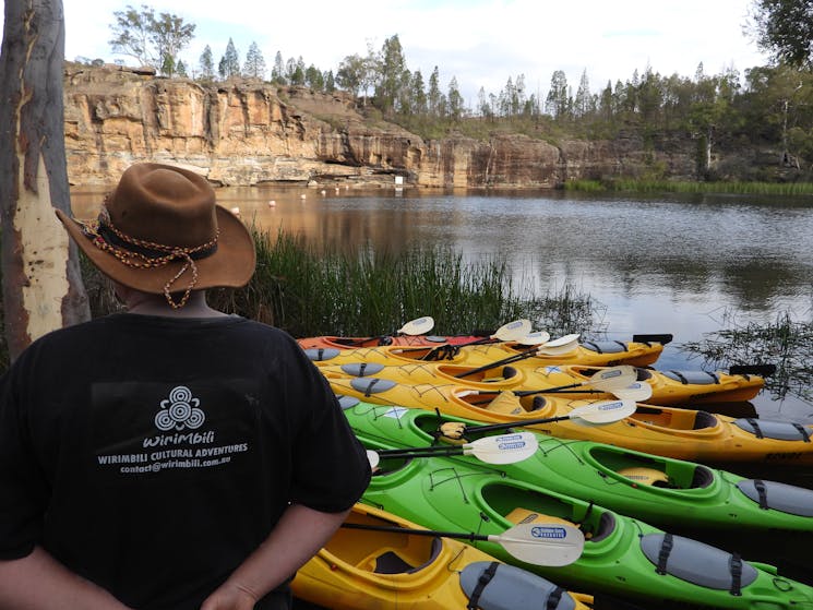 Southern Cross Kayaking - Wirimbili Paddle and Walk on Coutry Guided Tour Ganguddy-Dunns Swamp