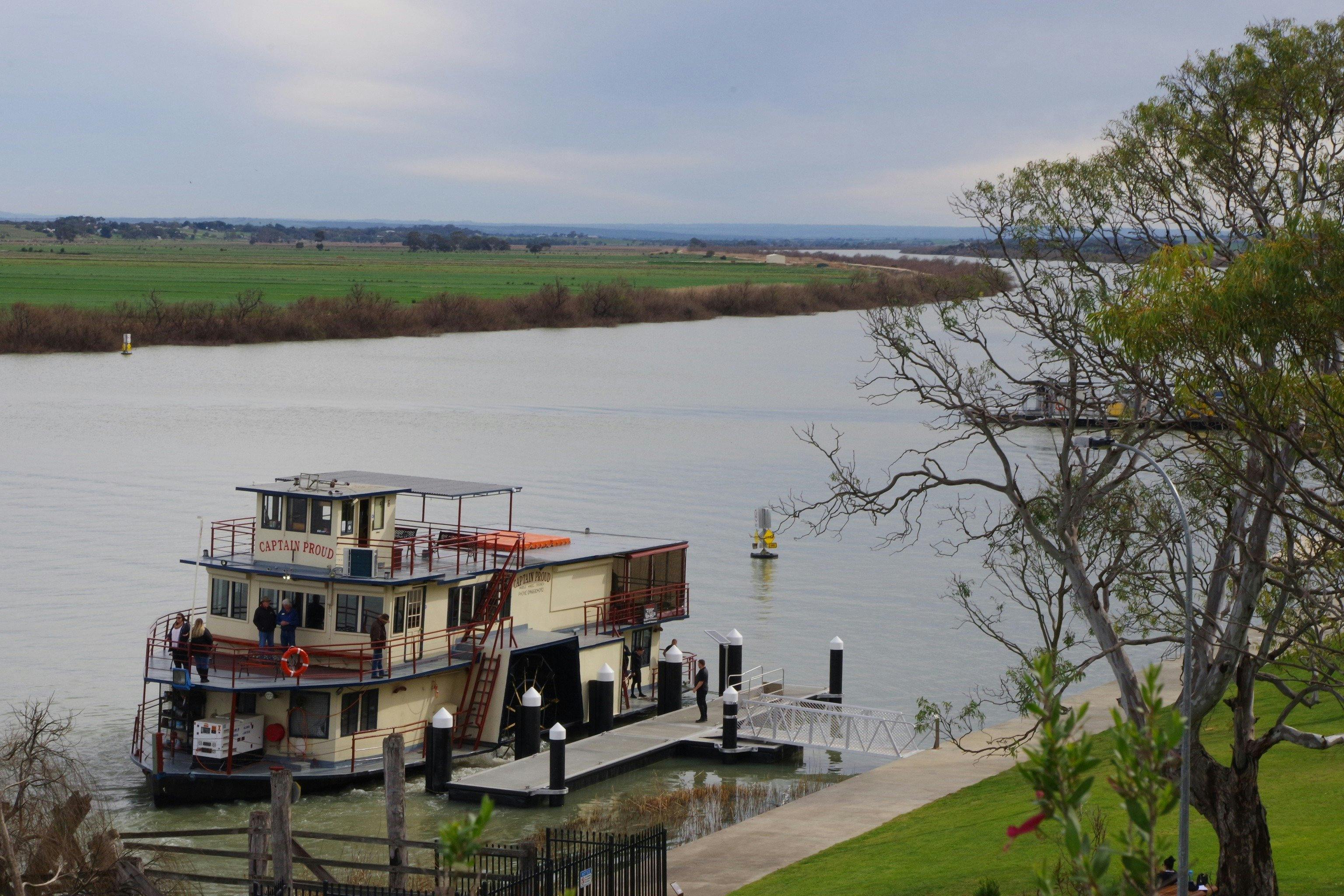 Captain Proud Moored at Dickson Reserve