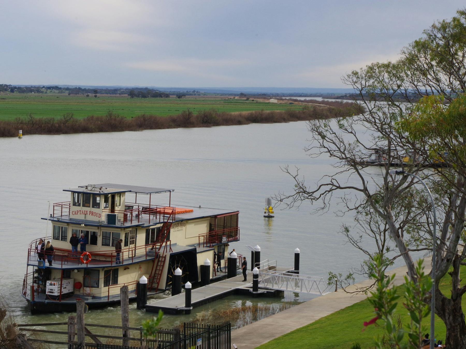 Captain Proud Moored at Dickson Reserve