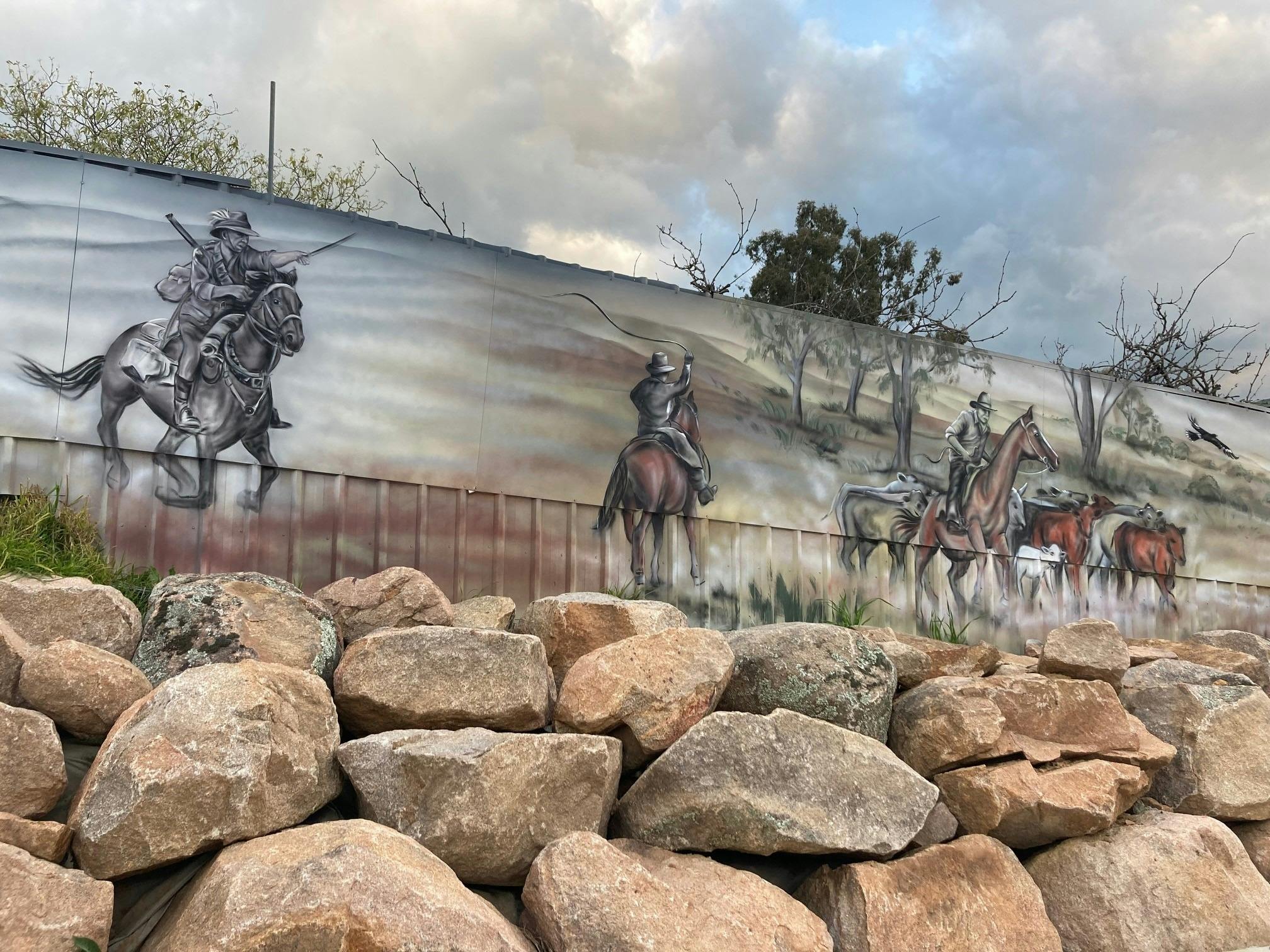 Upper Murray Anzacs - Men and Their Mounts