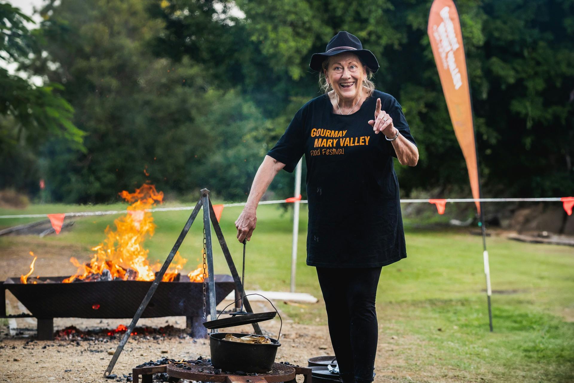 Camp oven cook off fun!
