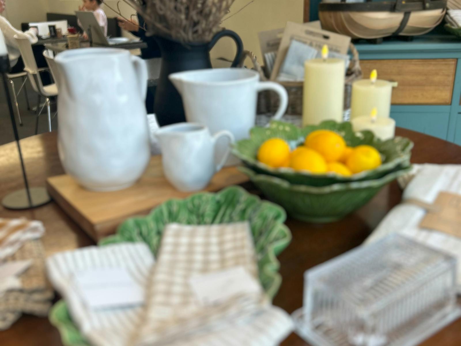 Homewares display
