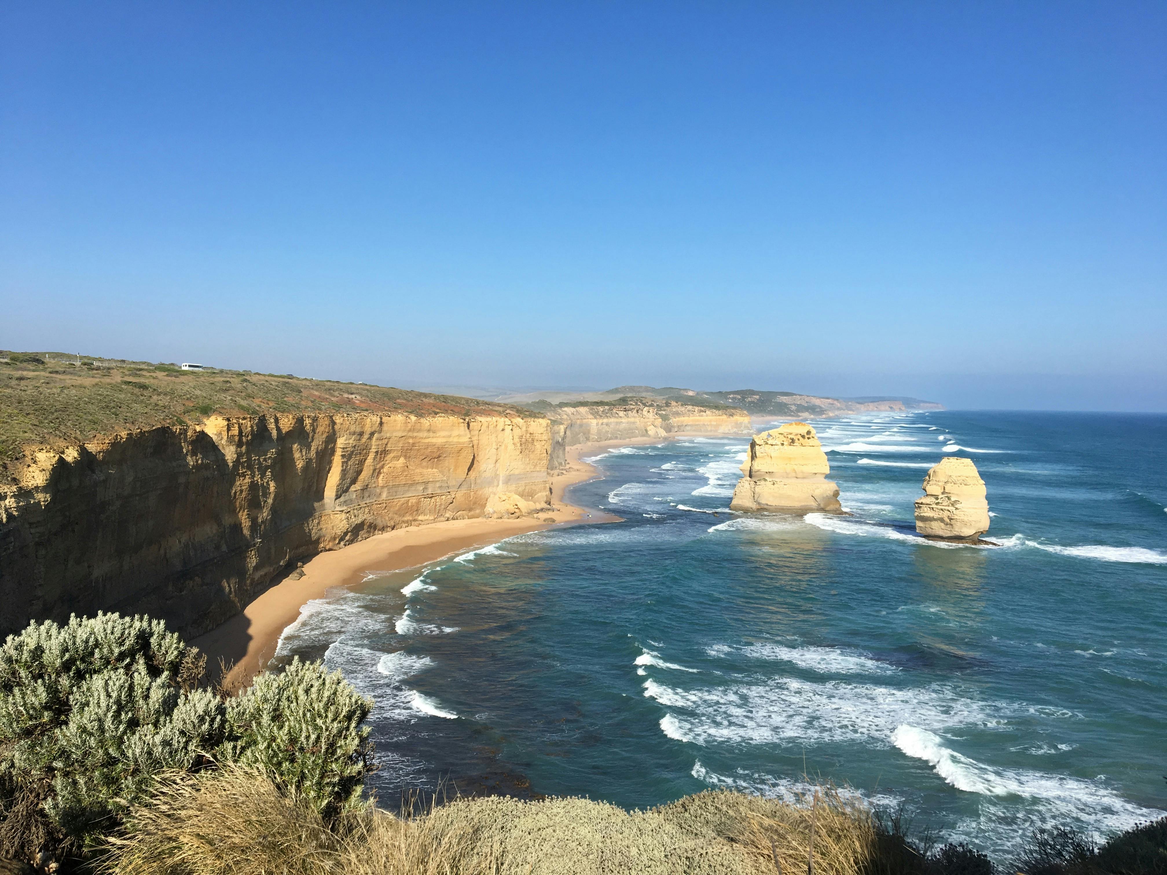 View of the Apostles, at the Great Ocean Rd