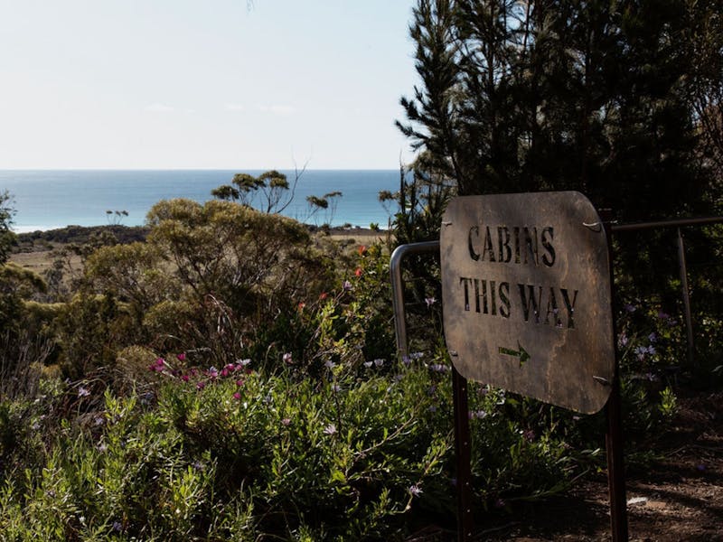 Stunning views of the ocean and bushland
