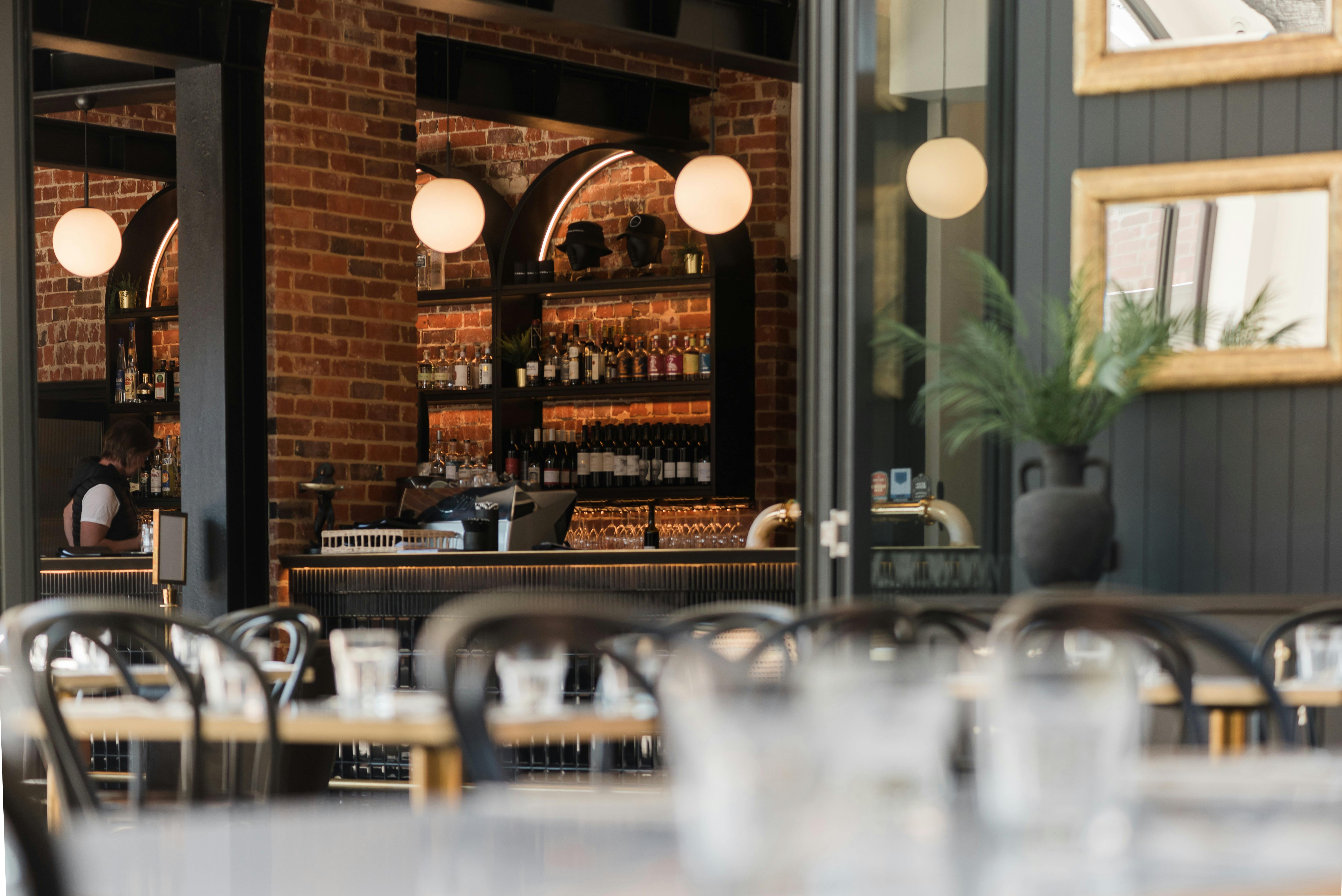 盧瑟格倫維多利亞酒店的餐廳和酒吧