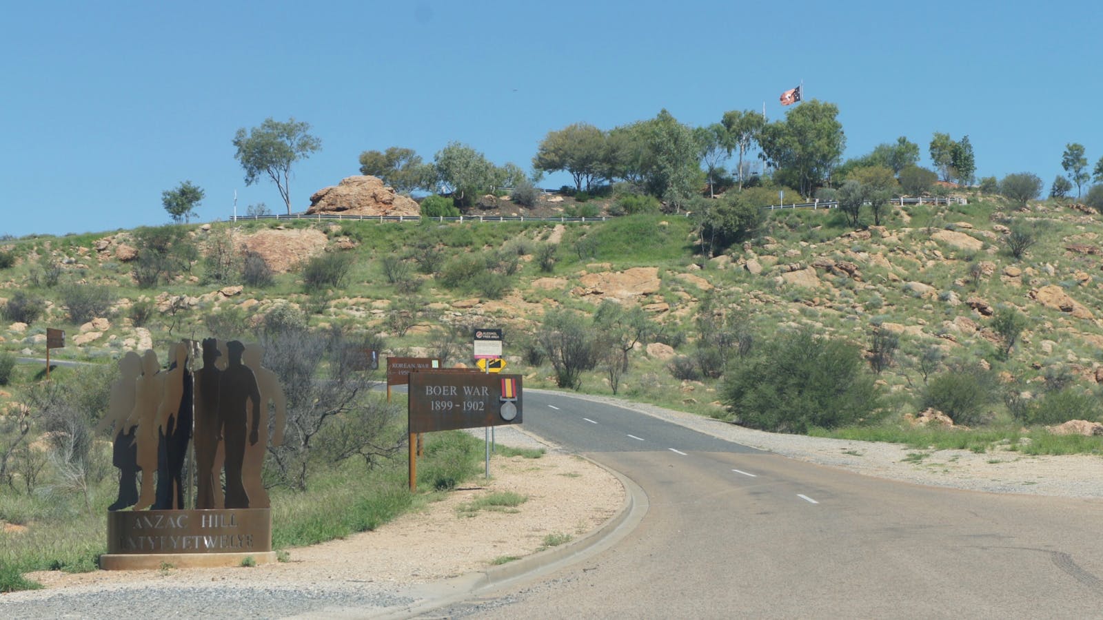 Drive to Anzac Hill