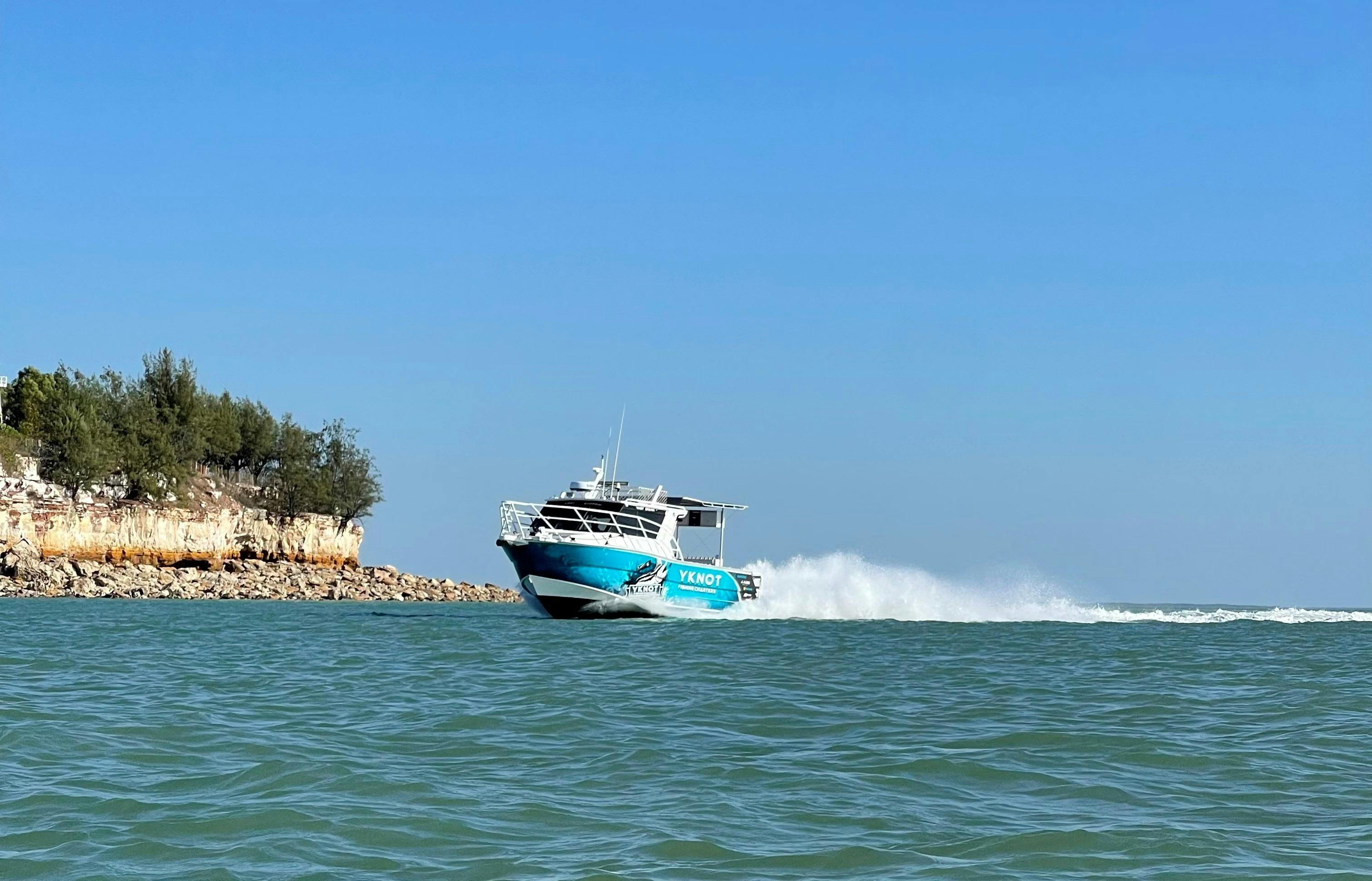 Our vessel can take 8 passengers