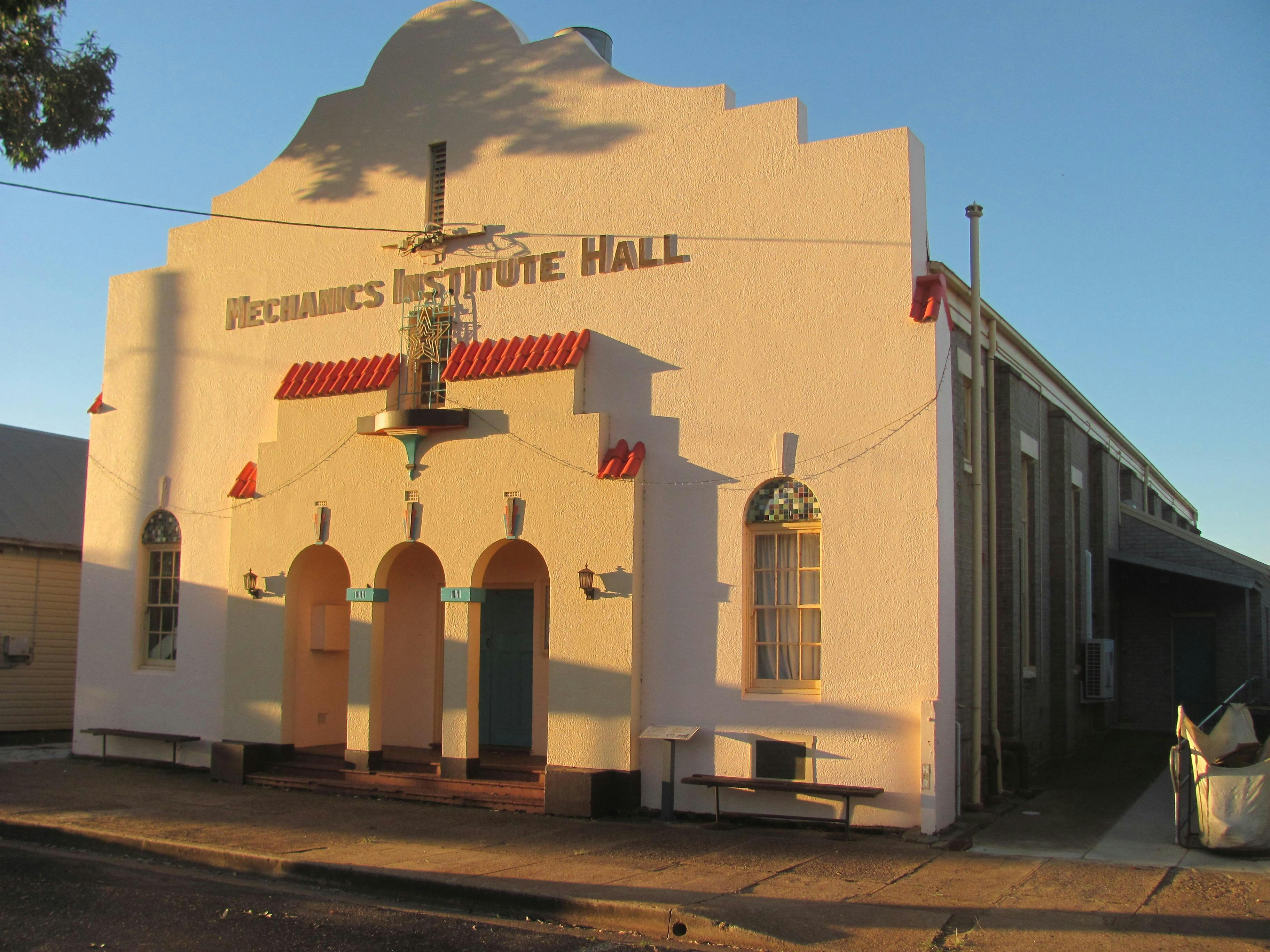 Historic Mechanics Institute Hall in Mnedooran