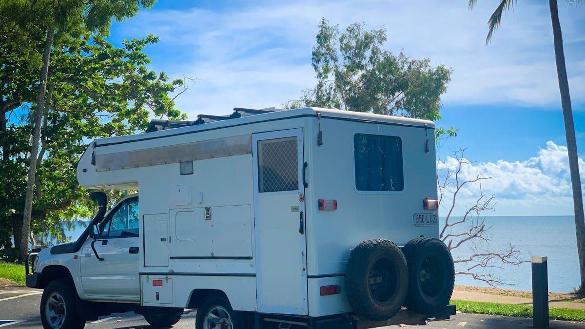 Slide on Camper for Hire at Camper Hire Cairns