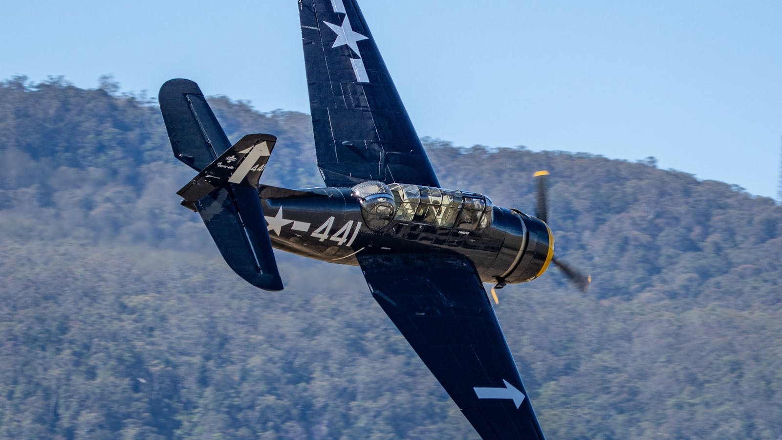 WWII TBM-3 Grumman Avenger Bomber Flight