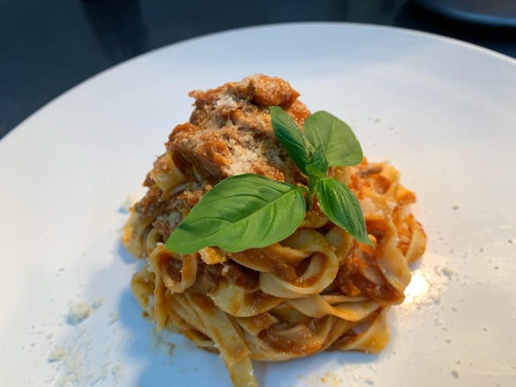 Nothing better than our homemade Tagliatelle with lamb ragù