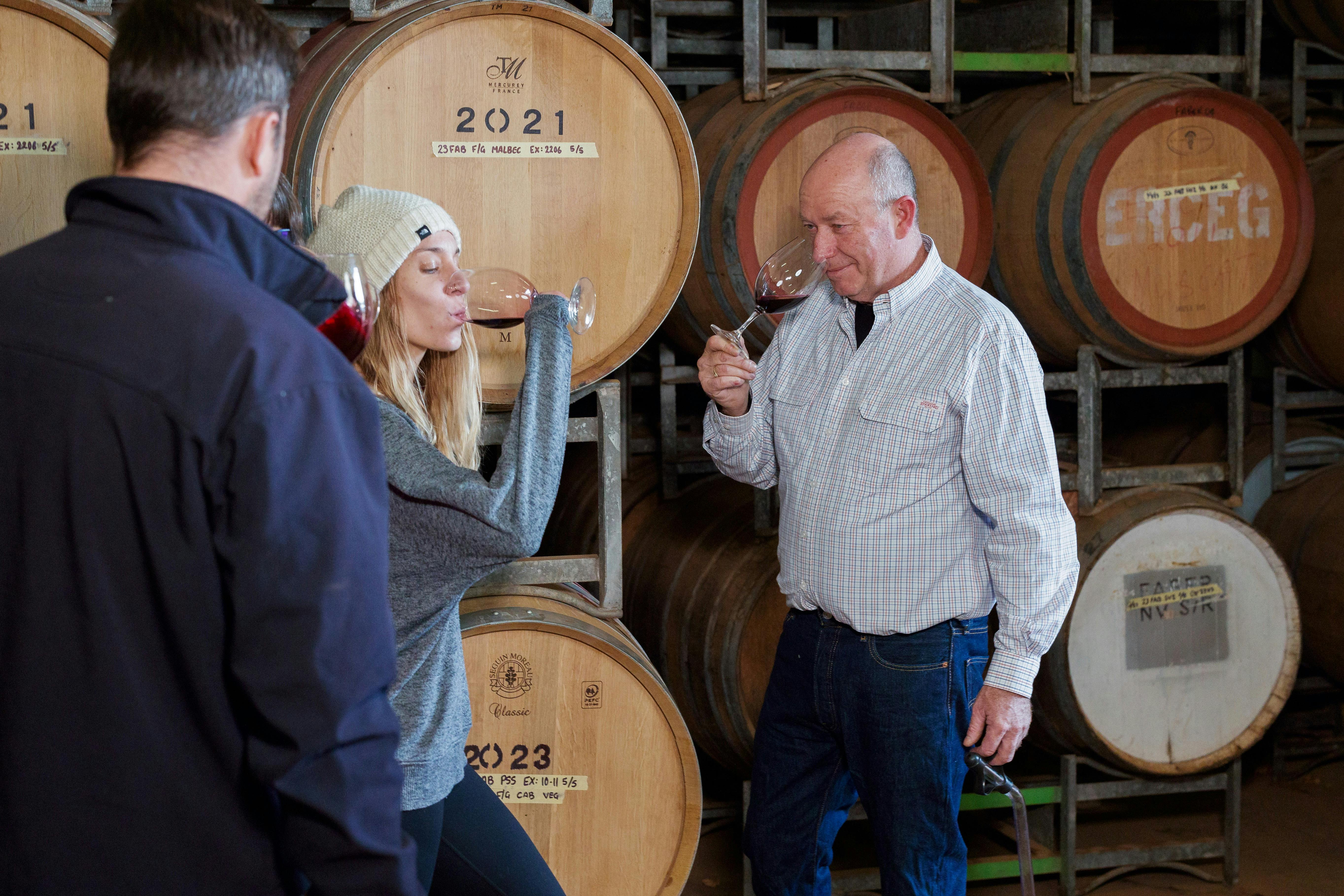 John Griffith winemaker Faber Vineyard