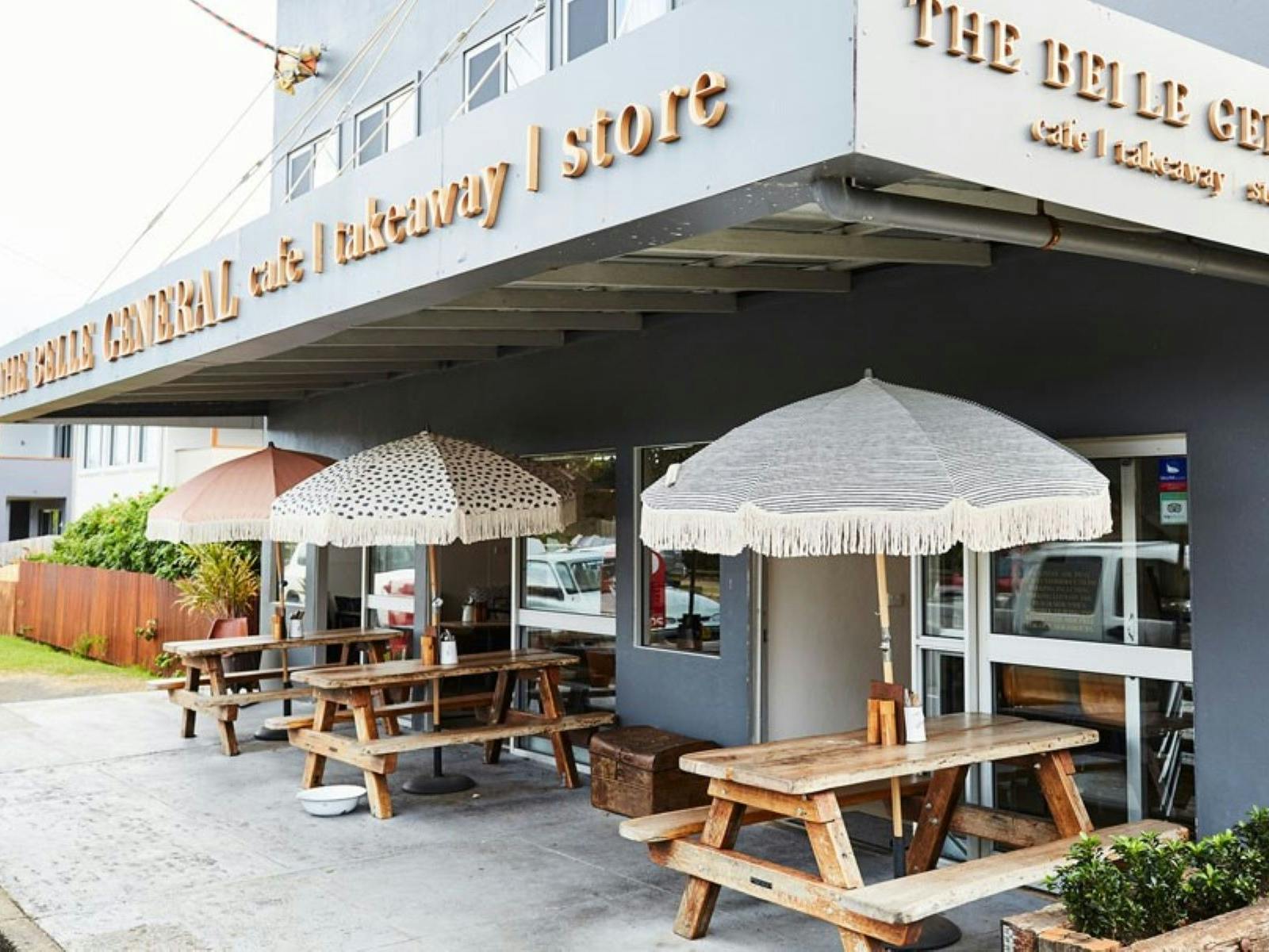 OUtside dining area