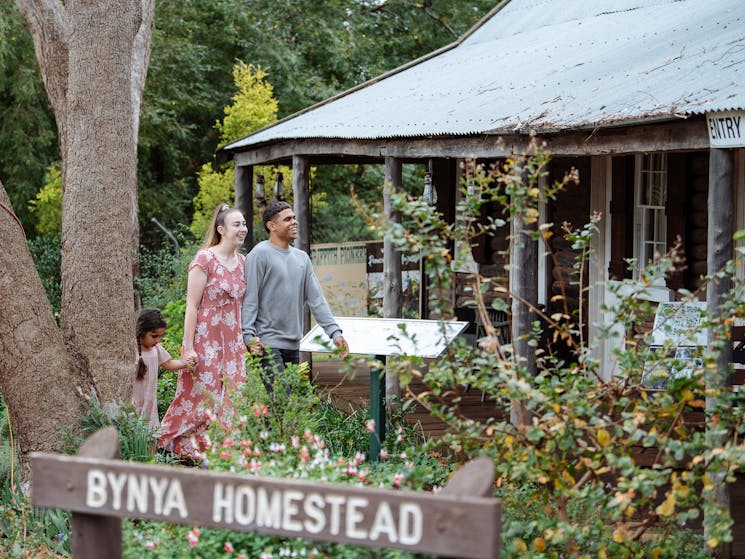 Bynya Homestead and Museum Entrance
