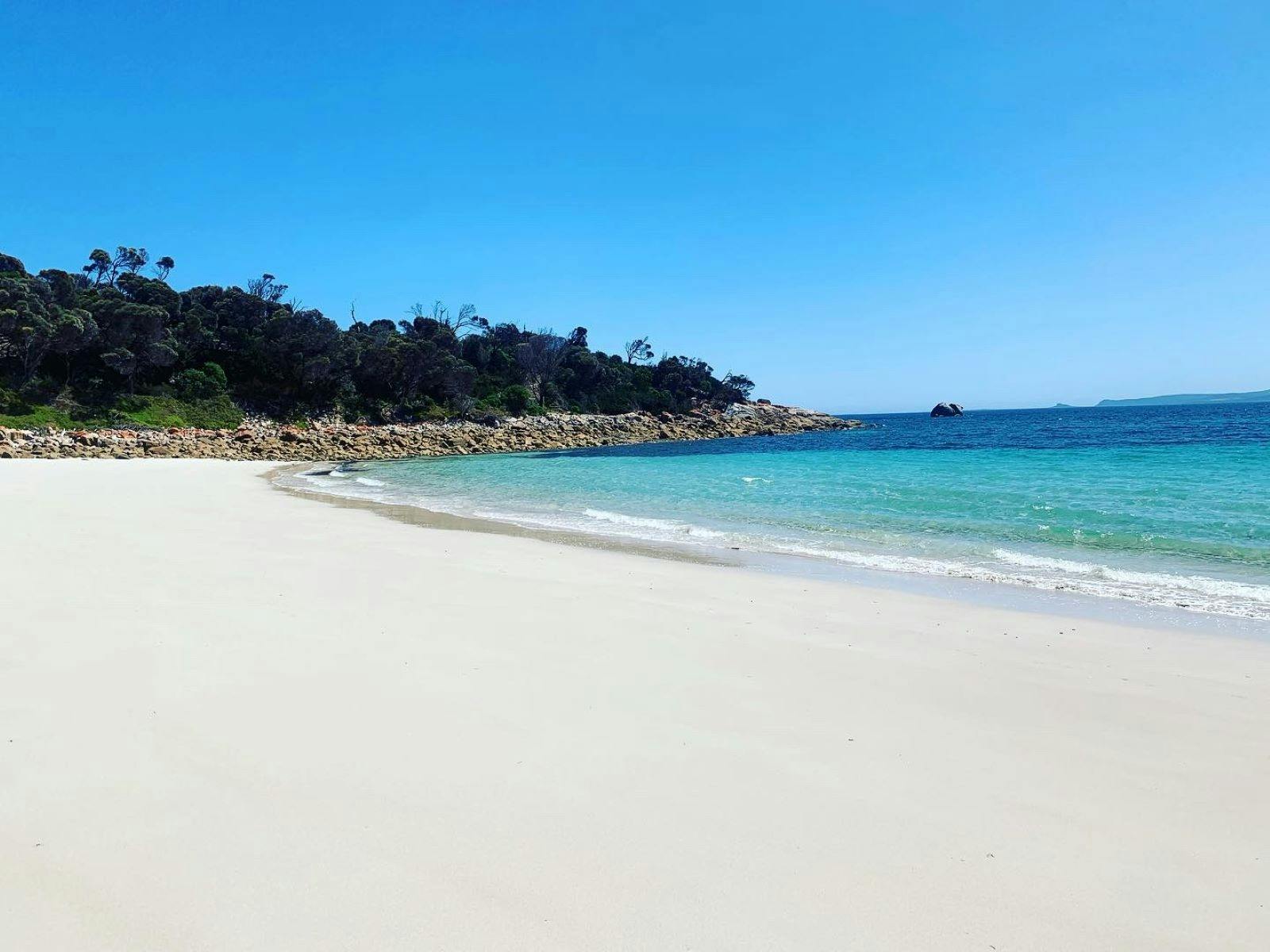 Emita Beach a short walk from the beach house