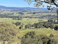 Looking down on Altitude 700 Rural Retreat
