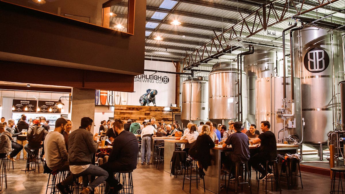 Enjoy a freshly poured craft beer inside their brewery and Taphouse