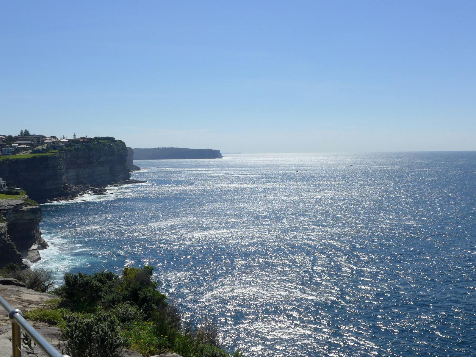 a view from South Head to the Pacific ocean