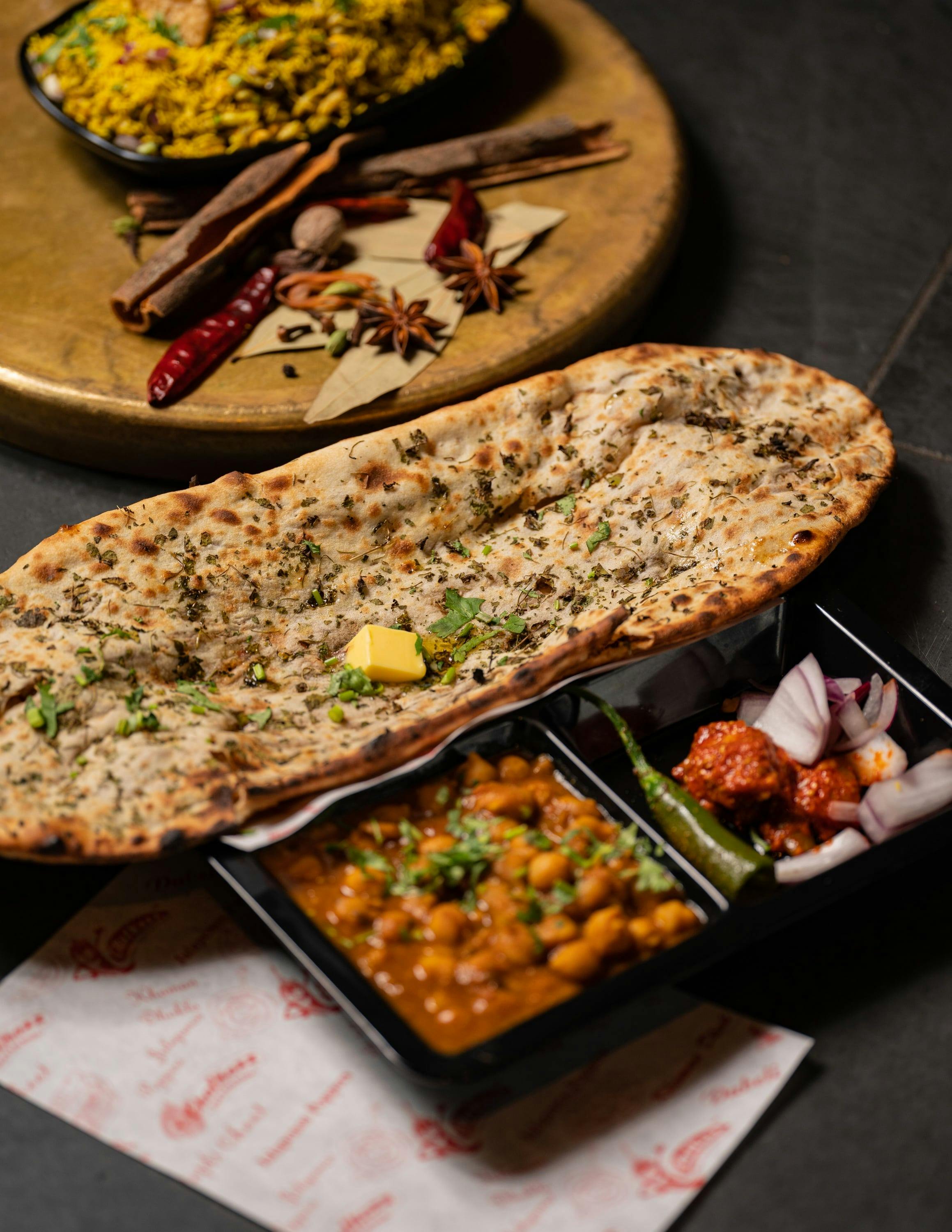 Amritsari Kulcha with Chhole