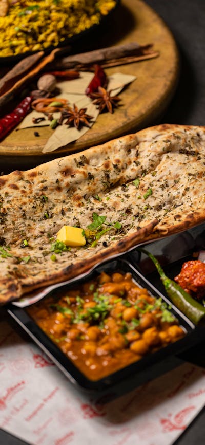Amritsari Kulcha with Chhole