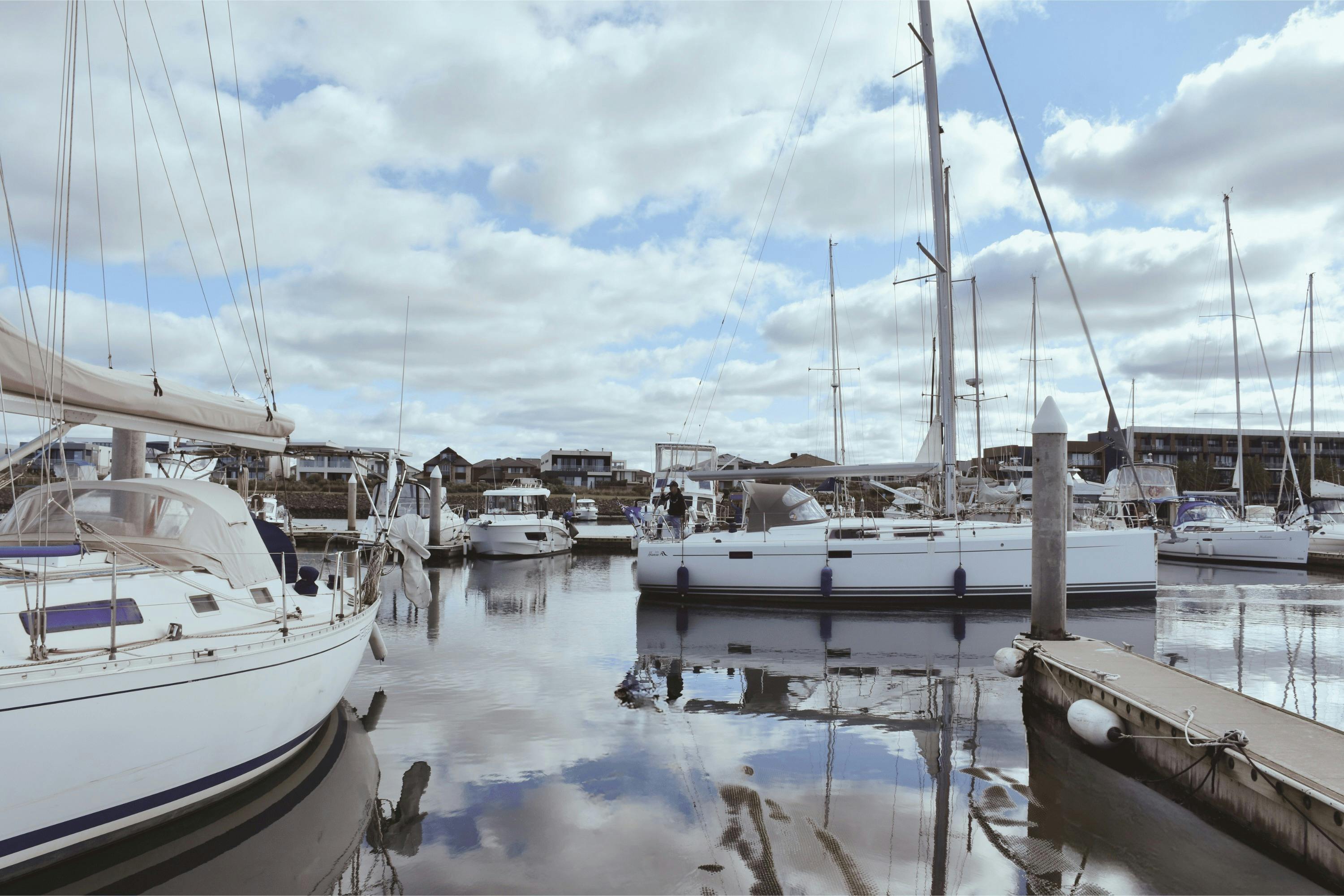 Boat in Marina