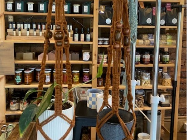 Macrame Pot Holder and Sip Workshop