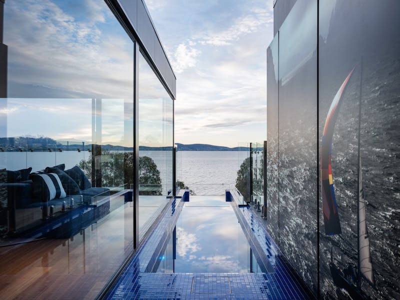 heated pool