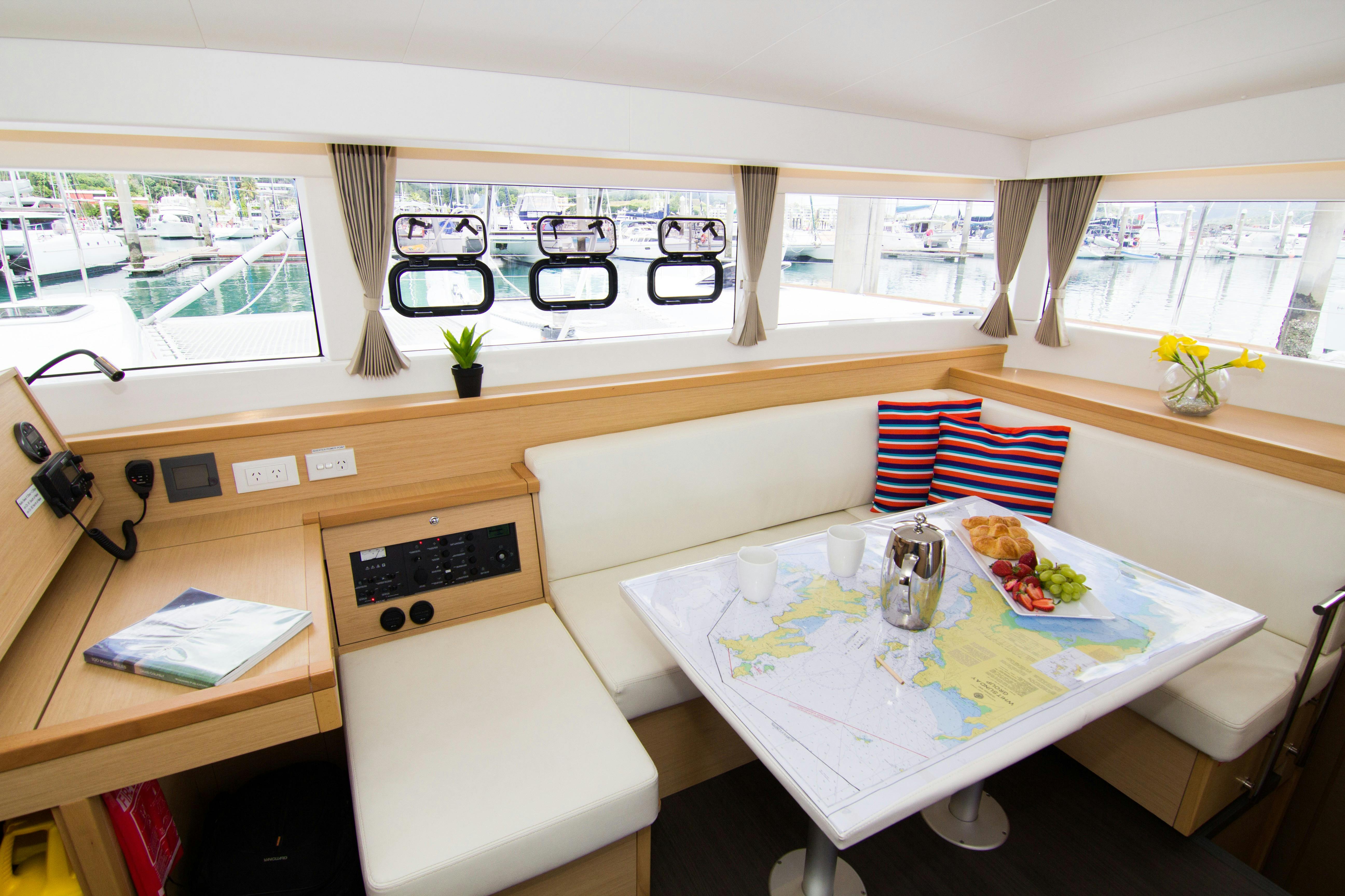 Lagoon 40 - "Whitsunday Dreaming", Saloon & Navigation Station