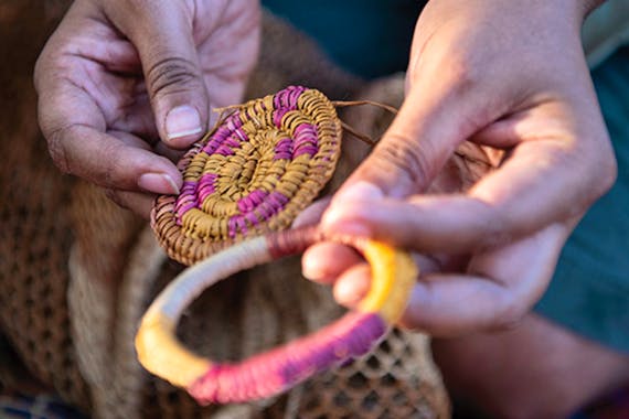 Garrmalang Festival Weaving Workshop