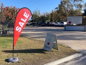 Entry way to Bushes and Beans