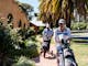 Golfers on the path - De Bortoli Rutherglen Accommodation