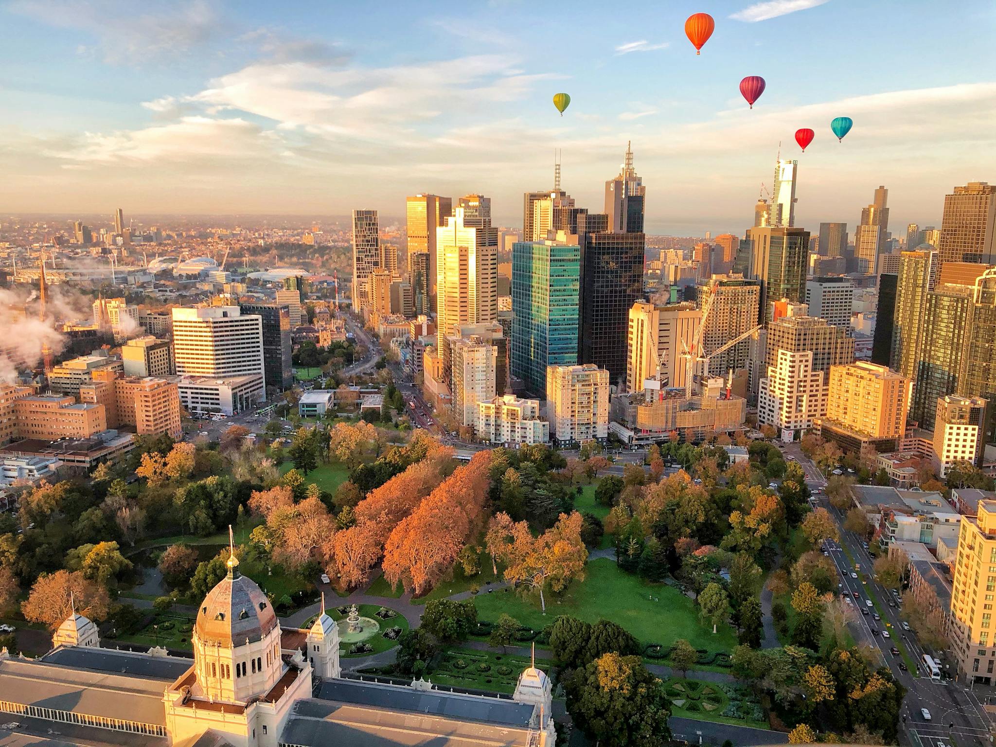 Melbourne Sunrise Balloon Flight