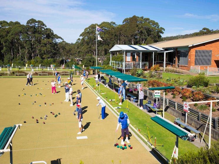 Bowls at Club Dalmeny