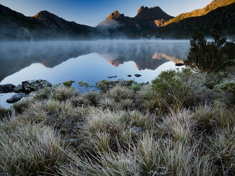 Frosty morning at Cradle Mountain